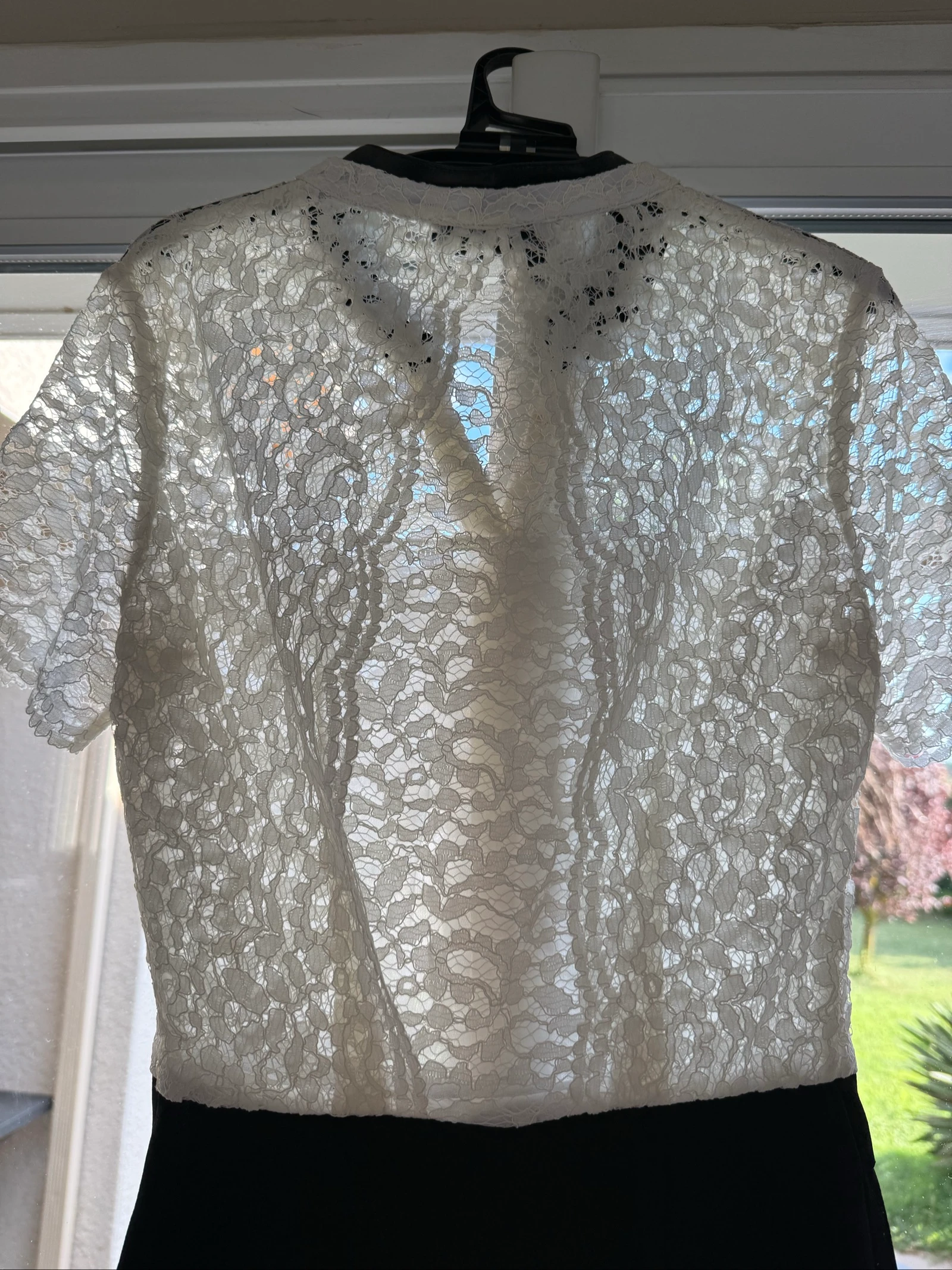 Vestido de dois materiais The Kooples – photo 6